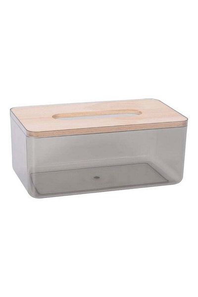 fun zone Generic Countertops Bathroom Toilet Tissue Box Grey/Beige 23 x 10 x 13cm