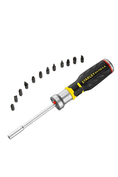 Stanley - Șurubelniță cu clichet FatMax cu LED și 12 biți [FMHT0-62689]