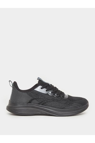 Styli Printed Lace Up Sneakers
