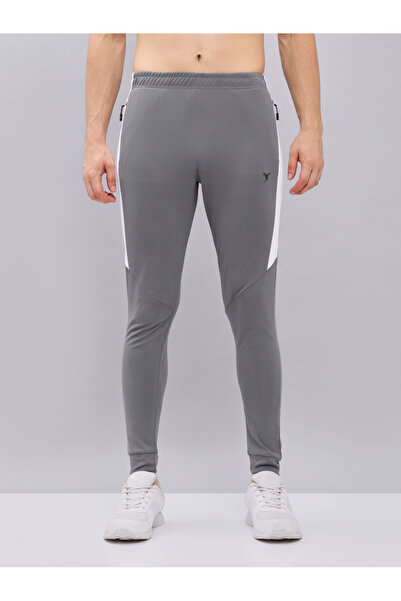 Technosport By Styli Contrast Side Panel Slim Fit Track Pants