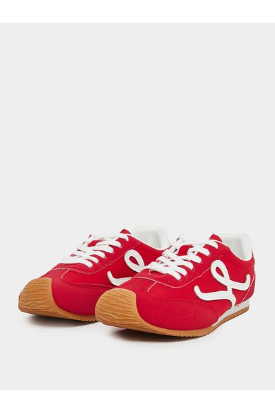 Styli Logo Detail Lace Up Sneakers