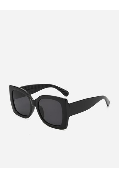 Styli Wide Frame Cat Eye Sunglasses