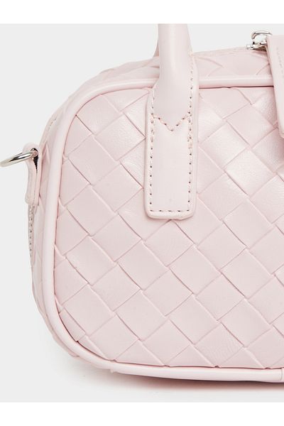 Styli Textured Mini Bag with Dual Handle