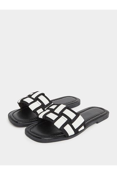 Take Two By Styli Weaving Vamp Flat Sandals