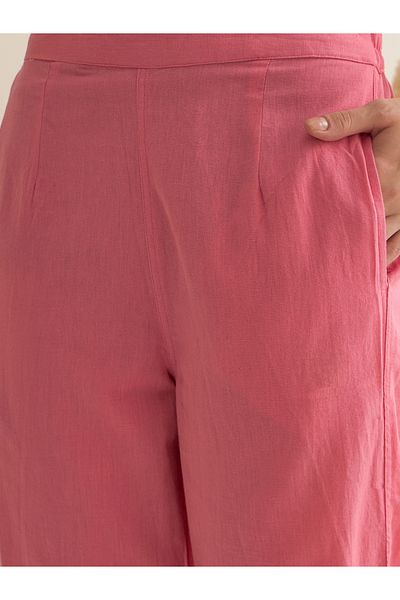 Sanskrutihomes By Styli Printed Cotton Buttoned Shirt and Pants Co-Ords Set