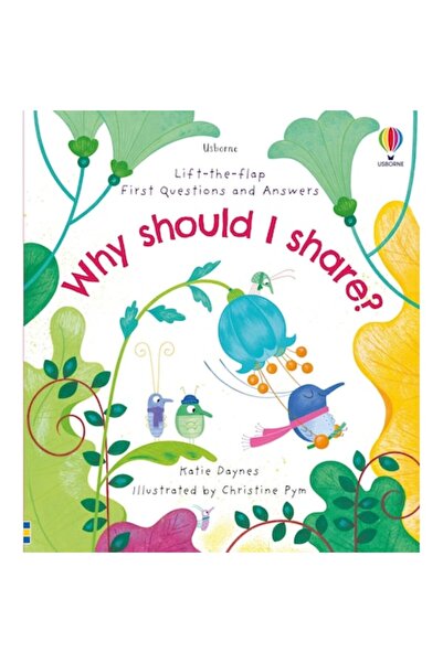 Usborne Γιατί να μοιραστώ; Βιβλίο με αναδιπλούμενα καπάκια