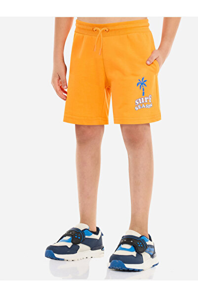 Victor and Jane By Styli Boys Graphic Print Cotton T-Shirt and Shorts Set