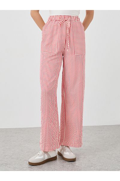 Styli Striped Loose Fit Pants