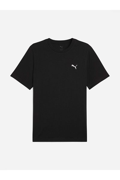 Puma Embroidered Logo Round Neck T-Shirt