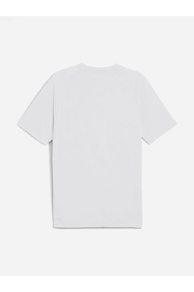Puma Solid Round Neck Short Sleeve T-Shirt
