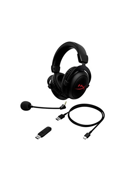 HyperX سماعة الألعاب اللاسلكية Cloud II Core - صوت غامر - بطارية طويلة - أسود