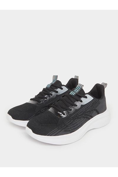 Styli Printed Lace Up Sneakers