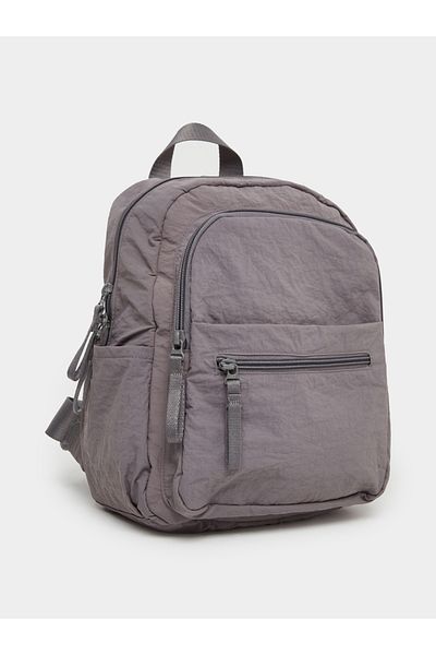 Styli Plain Side Pocket Detail Backpack