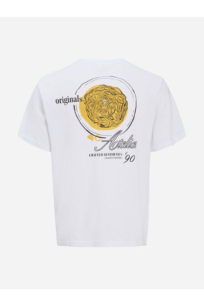 Jack & Jones Jorhydra Back Sketch Short Sleeve Crew Neck T-Shirt