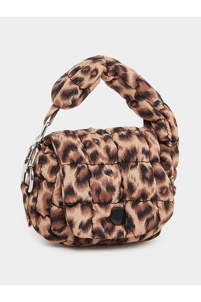 Styli Asymmetric Handle Quilted Handbag
