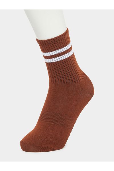 Styli Set of 2 - Contrast Striped Socks