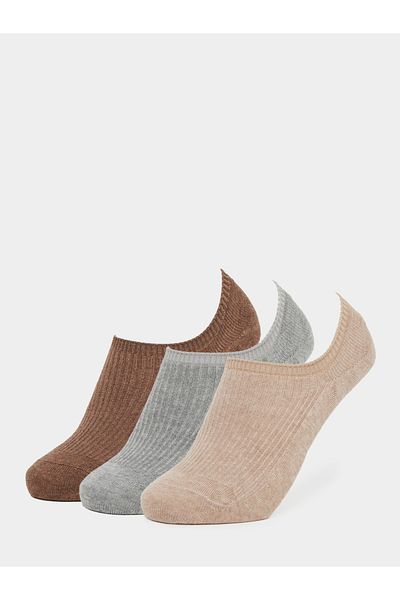 Styli Set of 3 - Solid No Show Socks