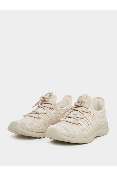 Styli Melange Print Lace Up Sneakers