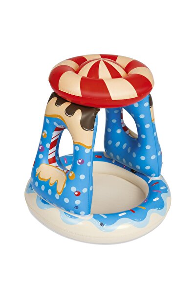 BESTWAY φουσκωτή πισίνα παιχνιδιού Candyville 91x91x89 εκ.