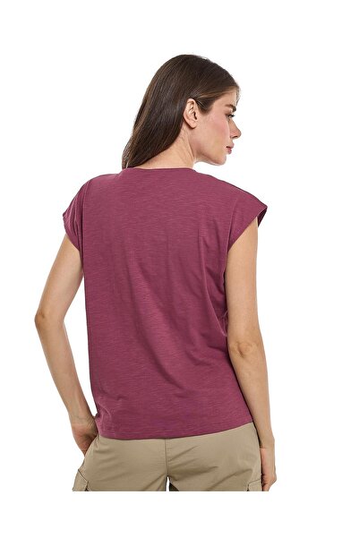 R&B Solid Top with Tie-Up Neck and Cap Sleeves