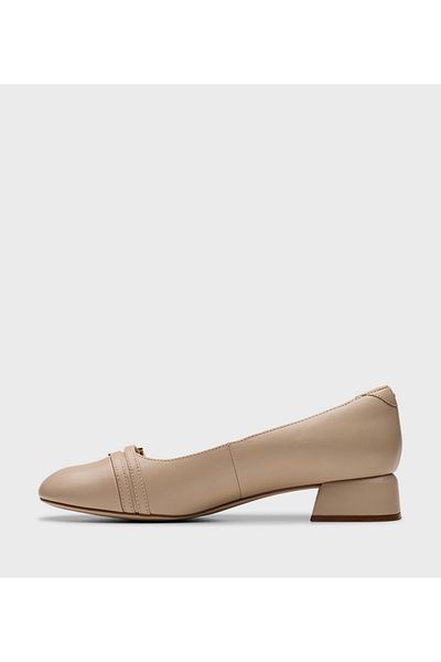 CLARKS Beige Women's Daiss30 Court Court Shoes