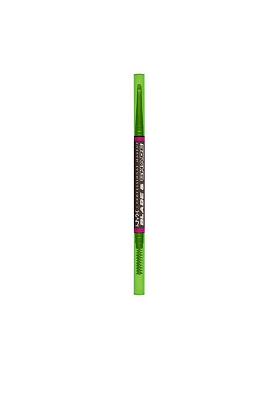 NYX Creion de sprancene 2 in 1 BLADE & SHADE NANO 10 espresso 1 buc