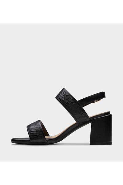 CLARKS Black Women's Ezoria Sling Sandals