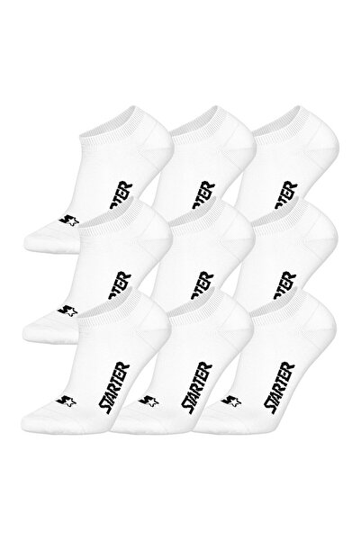 Starter Unisex Sneakersocken, 9er Pack - Sneaker Socks, Logo, Baumwollmischung
