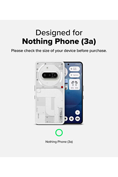 Ringke Nothing Phone 3a Case Cover | Fusion-X | Black