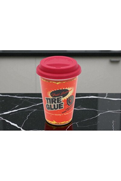 Kuzey Tacı Porcelain Mug Tire Glue Themed Stylish Design Vip