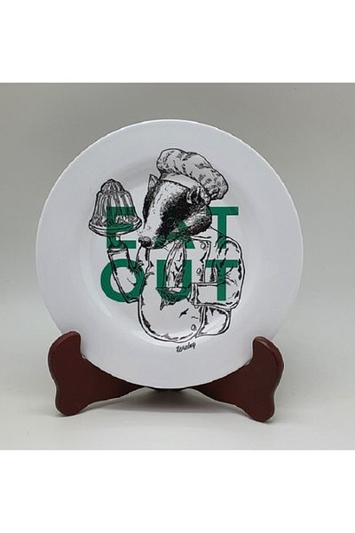OEM Farfurie Gemma intinsa 20 cm 3STX, Eat Out verde