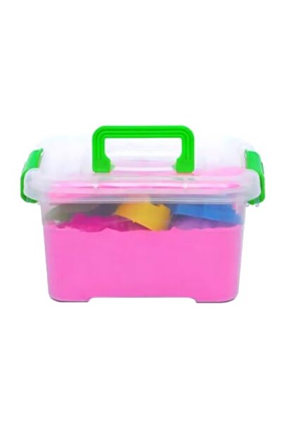 J & J رمل سحري قابل للضغط والتمدد - ألوان متنوعة - لعبة إبداعية