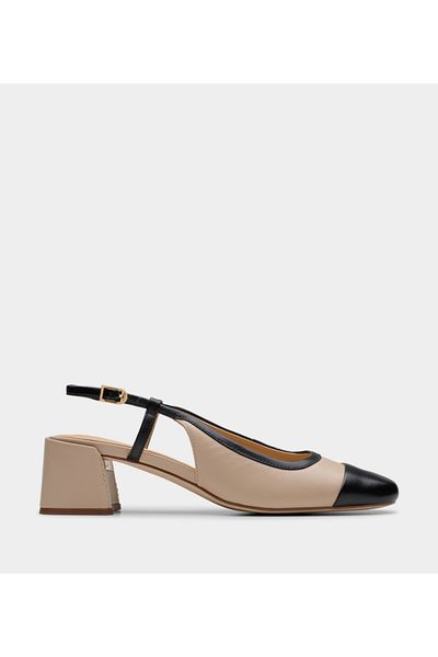 CLARKS Beige Women's Nyta45 Sling Shoes