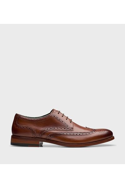 CLARKS Brown Men's CraftJames Tip None