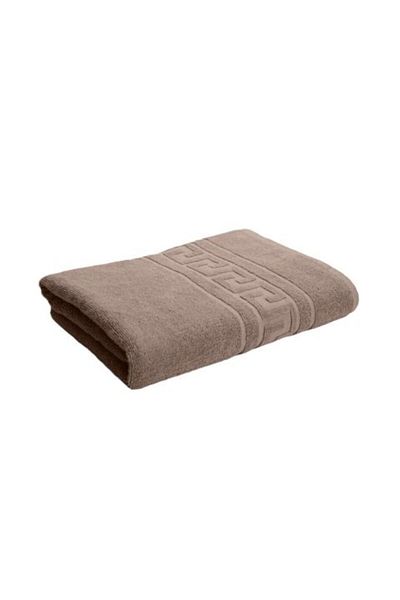 Ralex Hand Towel 30 x 50 cm 100% Cotton Greek Border, Beige