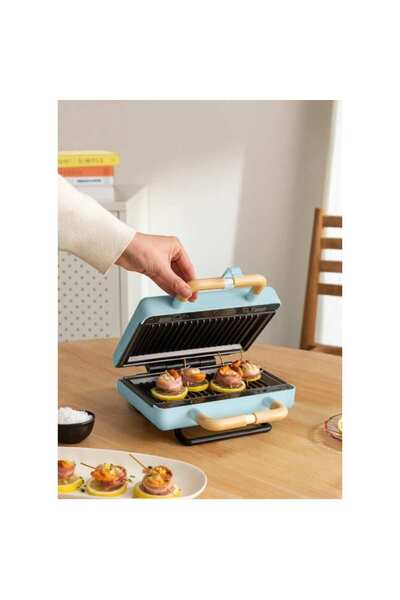 Create Aparat de gofre 3 în 1, CREATE, Stone Studio, albastru pastel