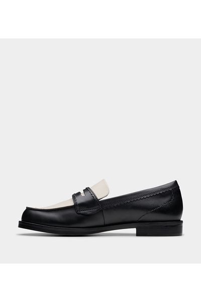 CLARKS Black Women's Straven Edge Shoes