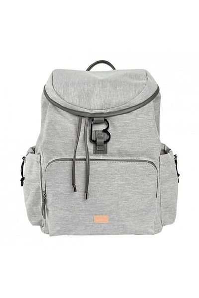 Beaba Diaper Bag Backpack Vancouver Heather Grey