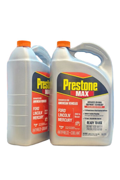 PRESTONE سائل مبرد سعة جالونين، برتقالي، ٥٠/٥٠ AF ٦٧٠٠ - سيارات أمريكية