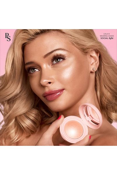 Polite Society Highlight Society Shimmering Powder Illuminator Social Light 2.8Gr