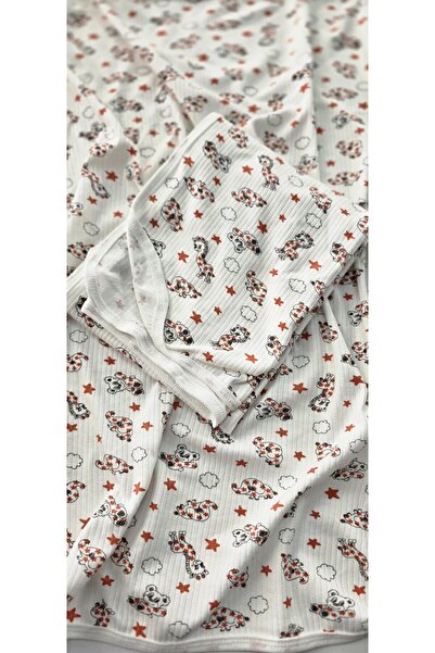 minnakya pamuklu tek katlı biyeli penye yenidoğan bebek battaniyesi puset örtüsü 80*90