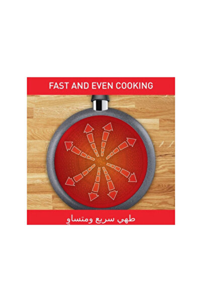 TEFAL Non-Stick Coating Recycled Aluminium Natural Force Wok Pan 28 cm