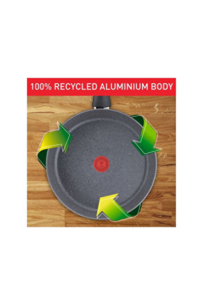 TEFAL Non-Stick Coating Recycled Aluminium Natural Force Wok Pan 28 cm