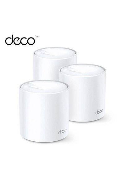 TP-LINK Deco X20 (3-Pack) AX1800 Whole Home Advanced Mesh Wi-Fi 6 System