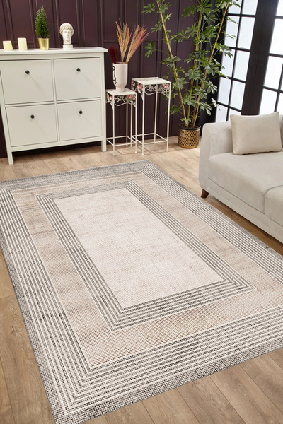 G&C HOME DİJİTAL BASKILI Kaymaz Taban Yıkanabilir Modern Mutfak Halısı Salon ...