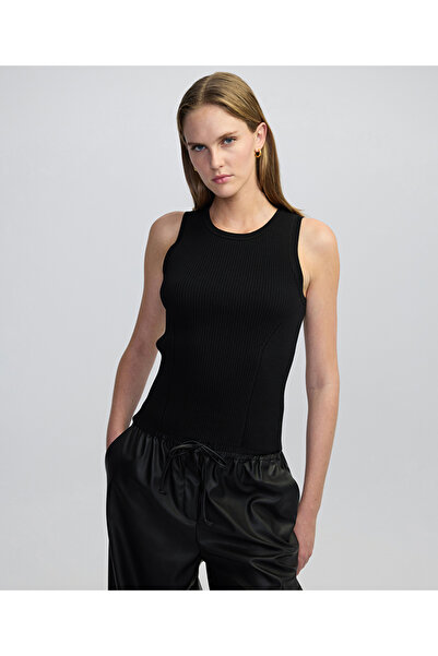 MISS IPEKYOL Ribanalı basic triko