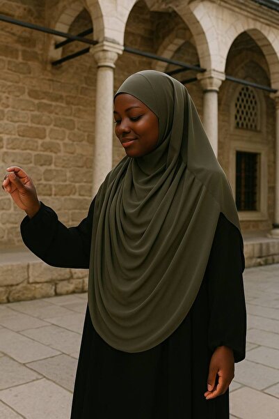 Mercan Hijab Μάξι Πλισέ Χιτζάμπ