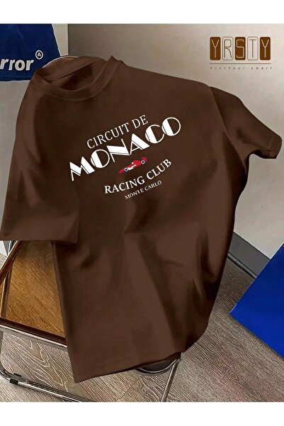 ACTIVE MODA - Printed Cotton Tshirt Oversize Large Size