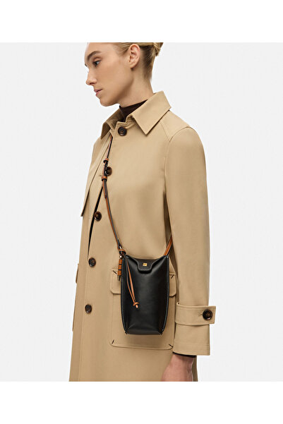 İpekyol Monogram tokalı colorblock çanta