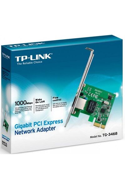 TP-LINK TG-3468, Gigabit PCI Express Network Adapter